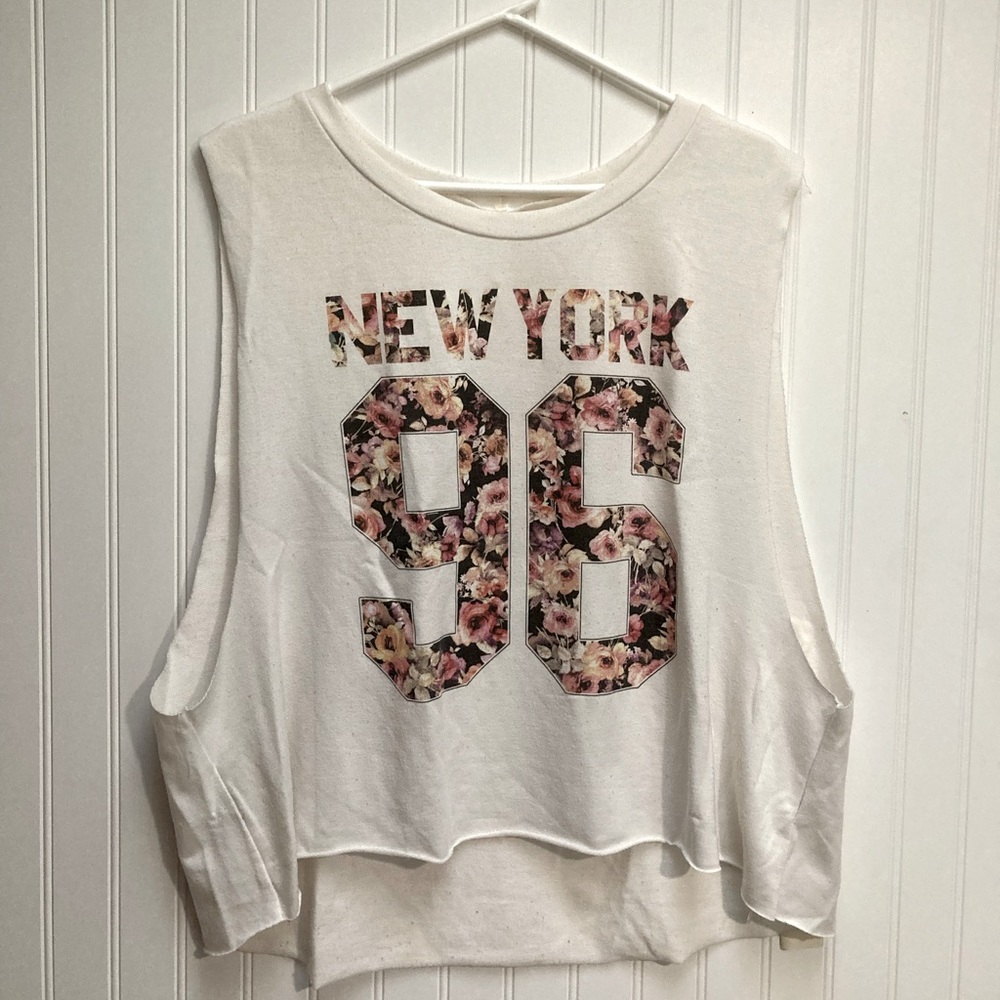 Women’s Cotton Cut Open Sides Muscle Tee